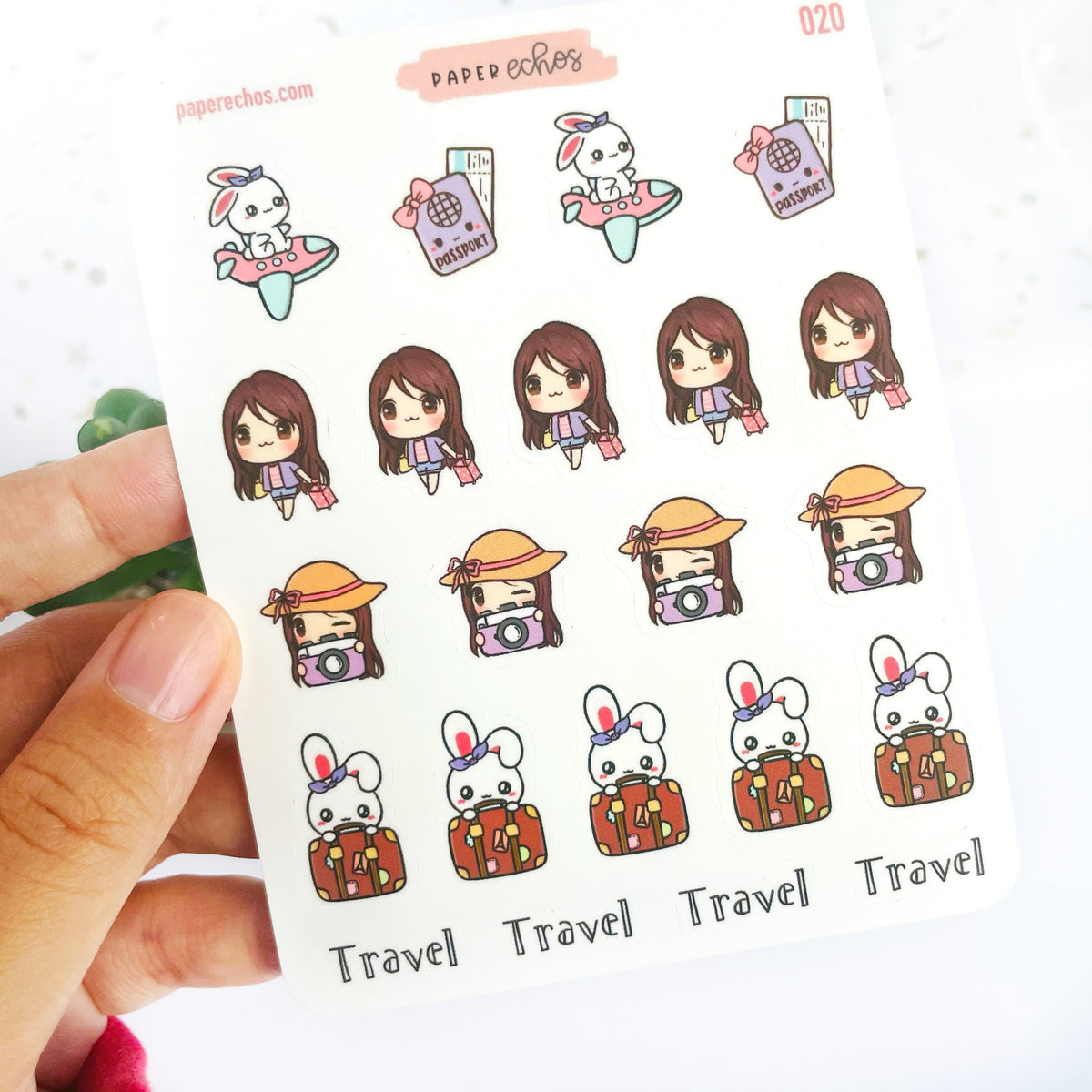 Travel Time Deco Sticker