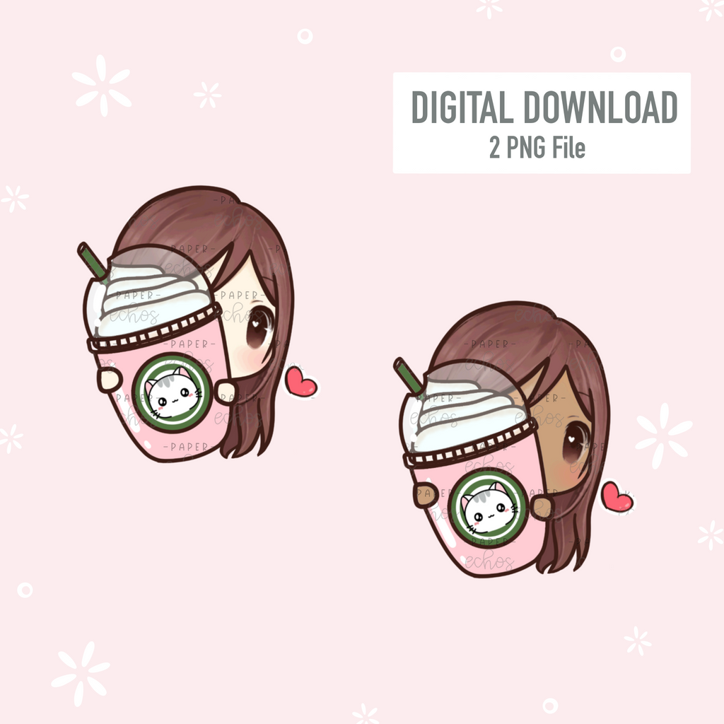 Milkshake / Frappuccino Sunny - Digital Download
