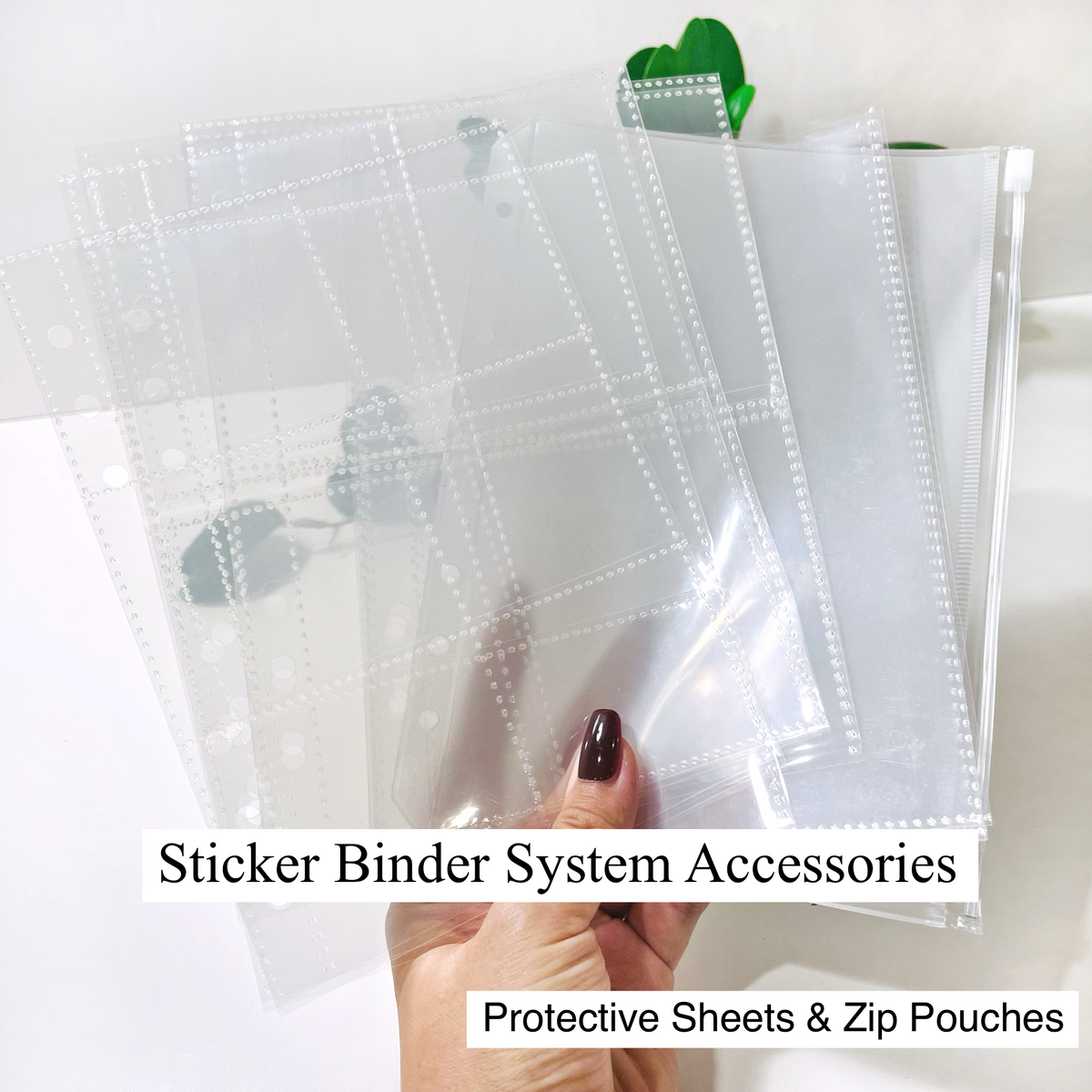 Pre- Order Sticker Binder System Accessories - Sheet Protectors & Pouc ...