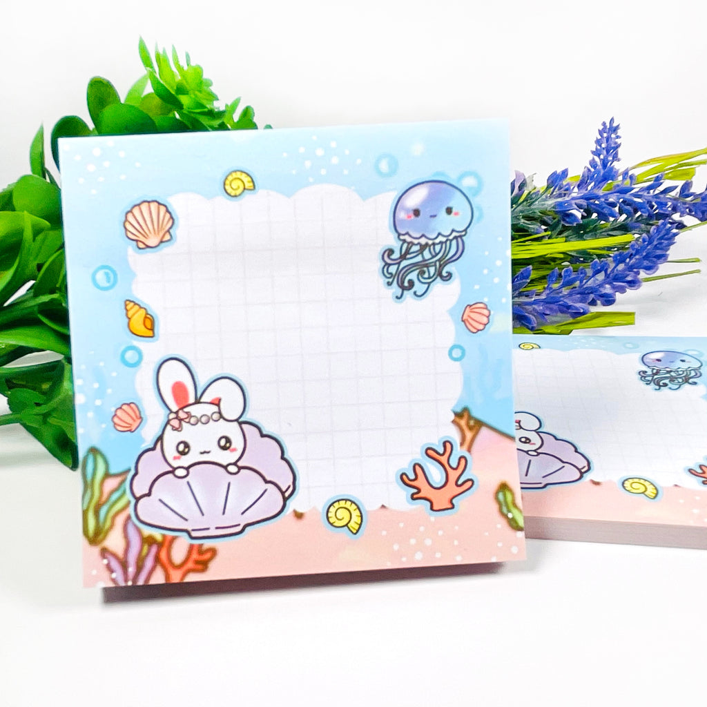Under the Sea Sticky Note Pad - 50 Sheets
