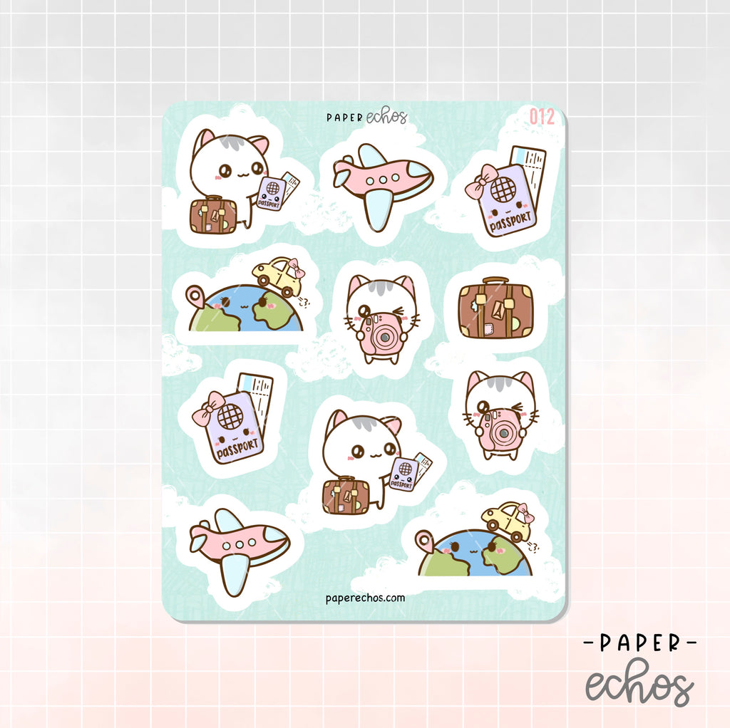 Sushi Travelling Stickers