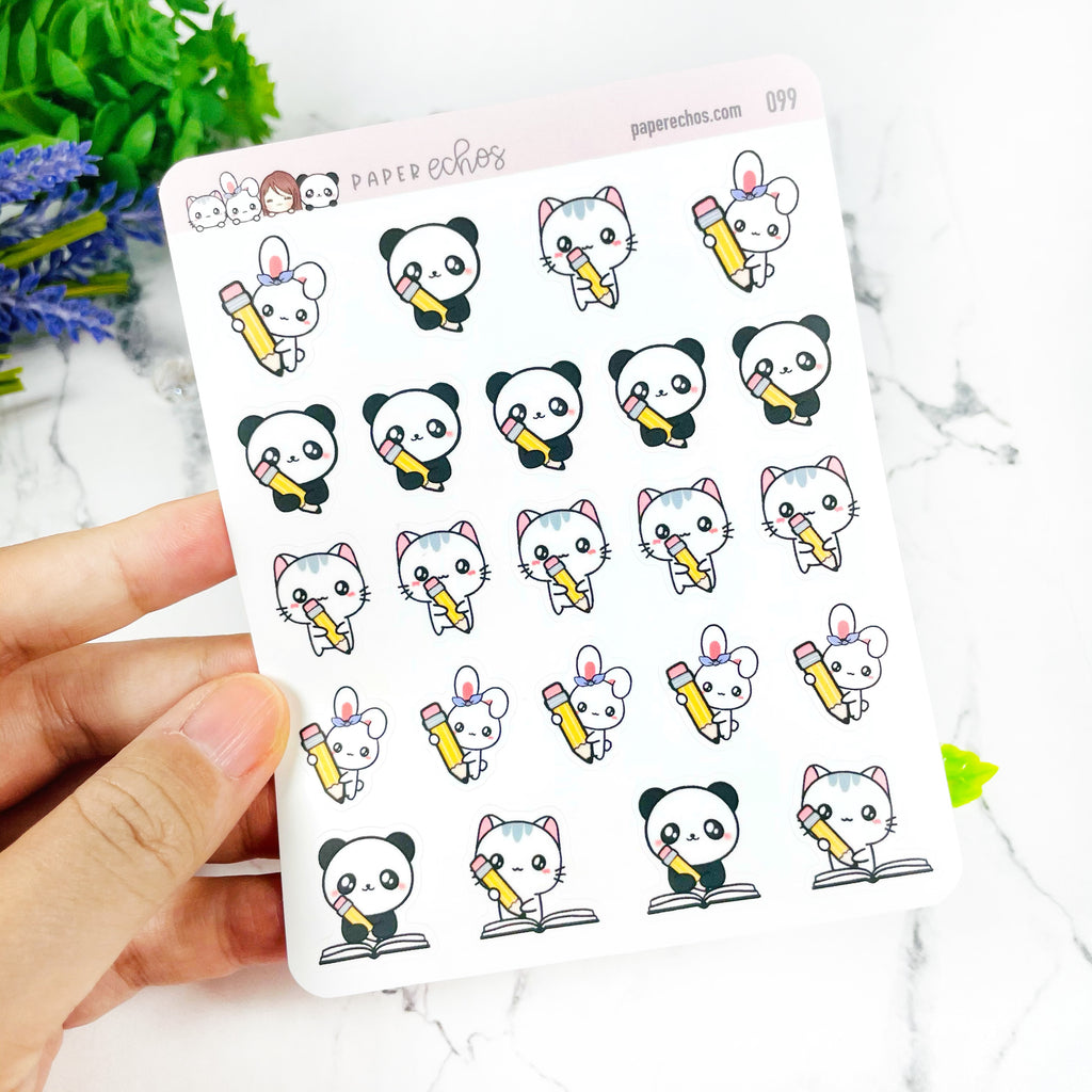 Pencil / Writing Stickers
