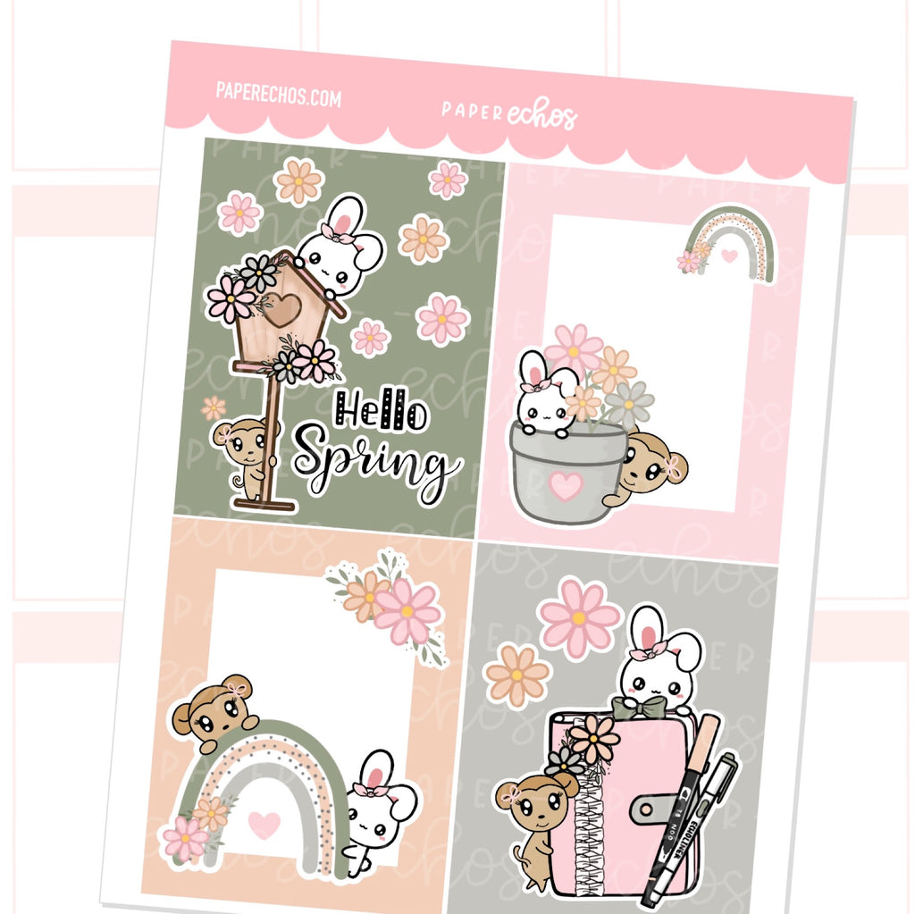 Spring Full Boxes Collab Sticker