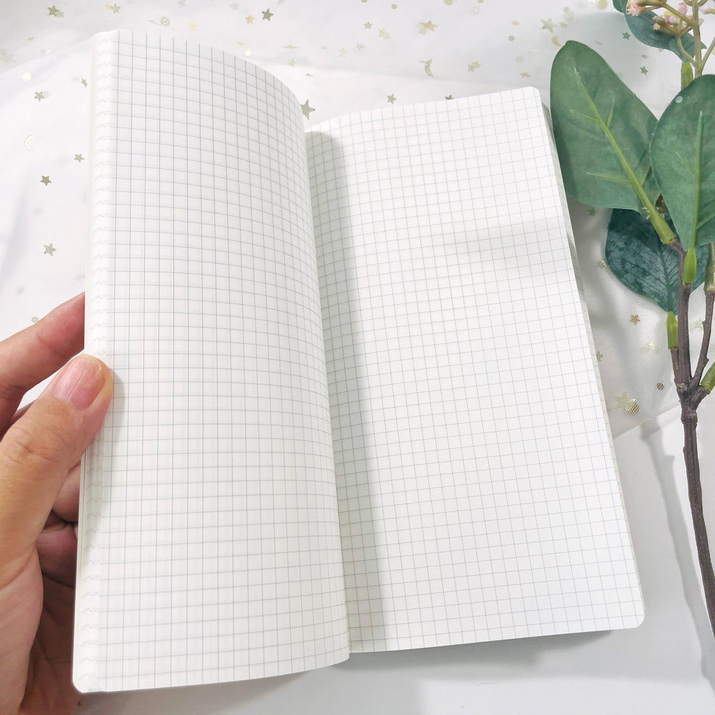 Echo Grid Notebook - Weeks Size Tomoe River Paper