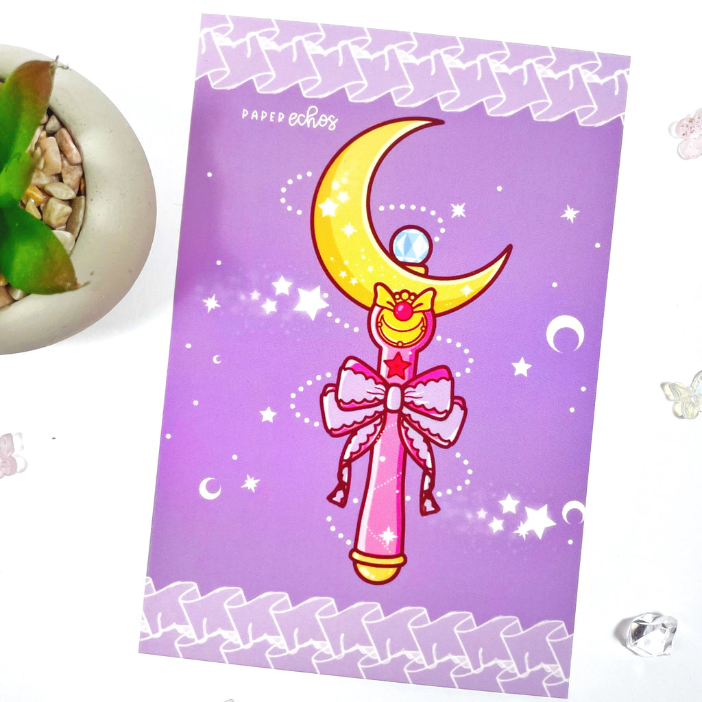 Sailor Moon Stick Journaling Card