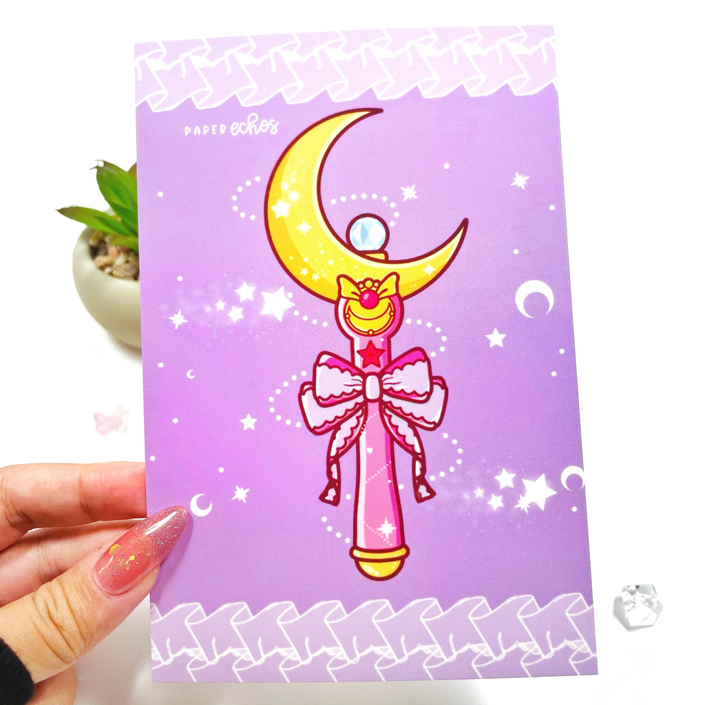 Sailor Moon Stick Journaling Card