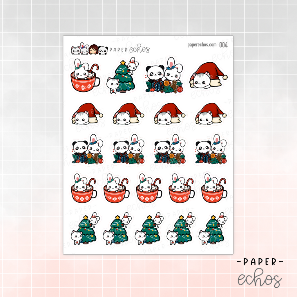 Christmas Character Stickers Vol.2
