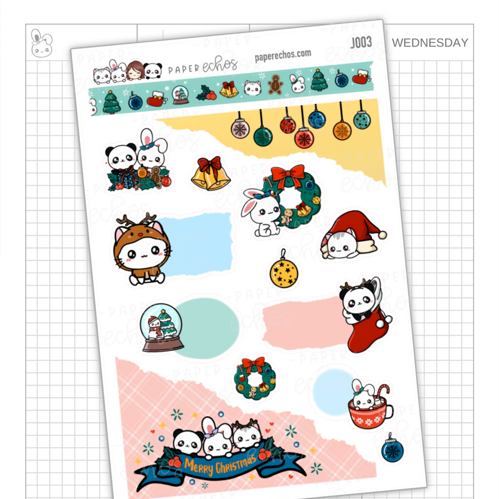 Christmas Journal Stickers