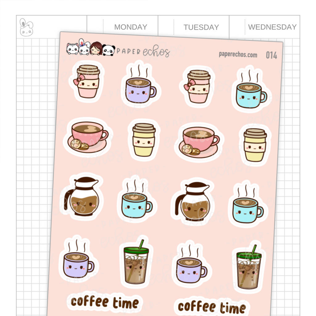 Coffee / Morning Coffee Stickers