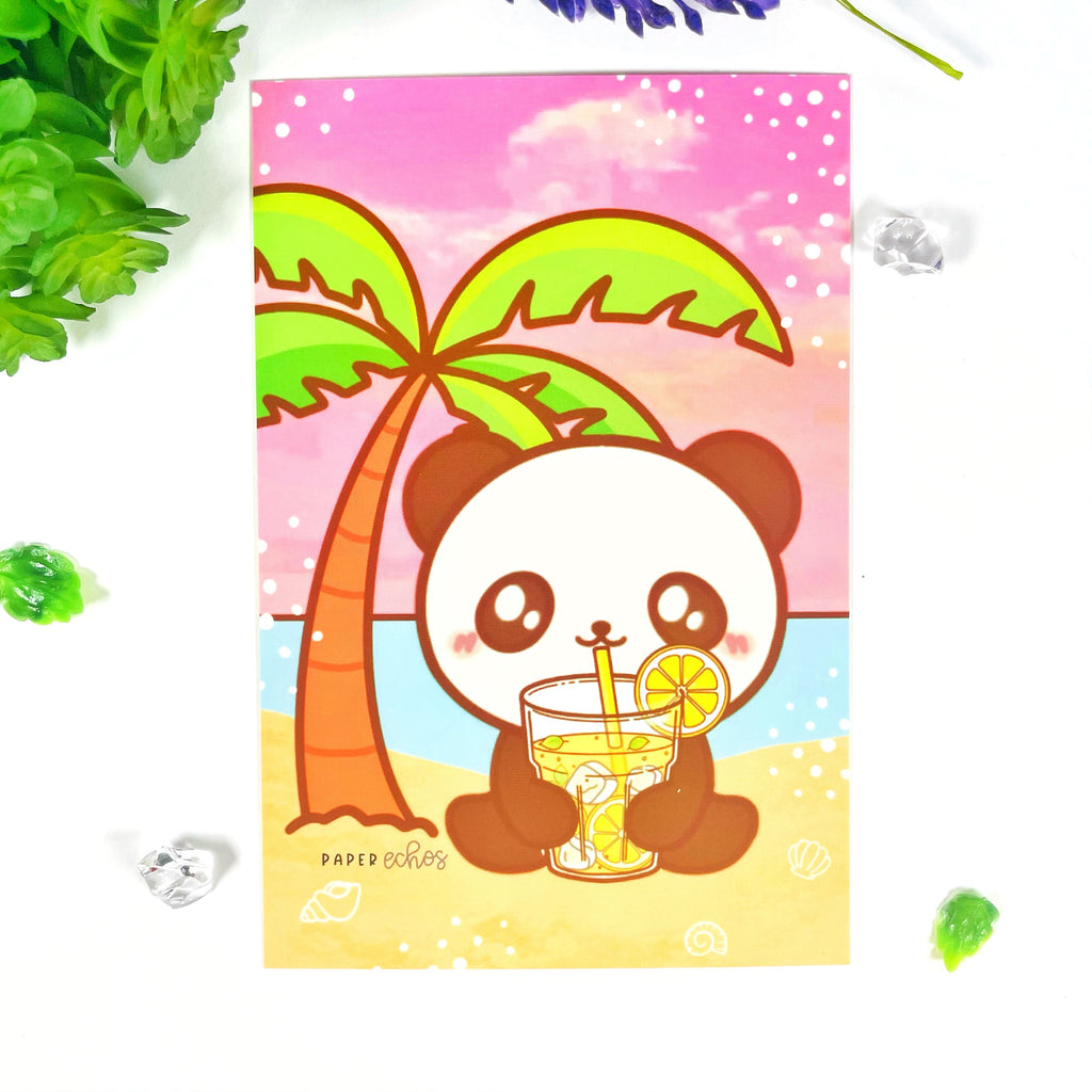 Summer Lemonade Journaling Card