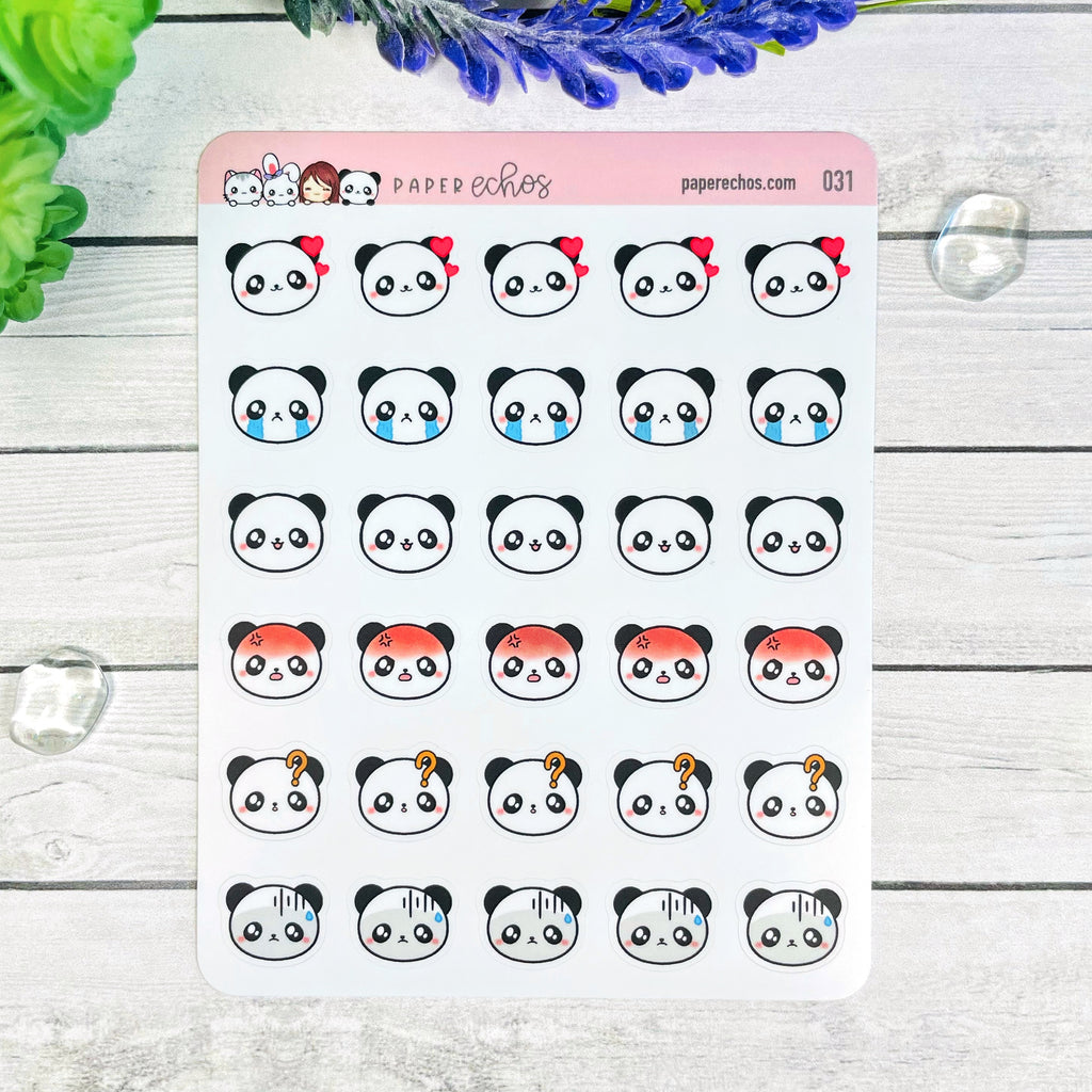 Softy the Panda Emoji Stickers Vol 2.0
