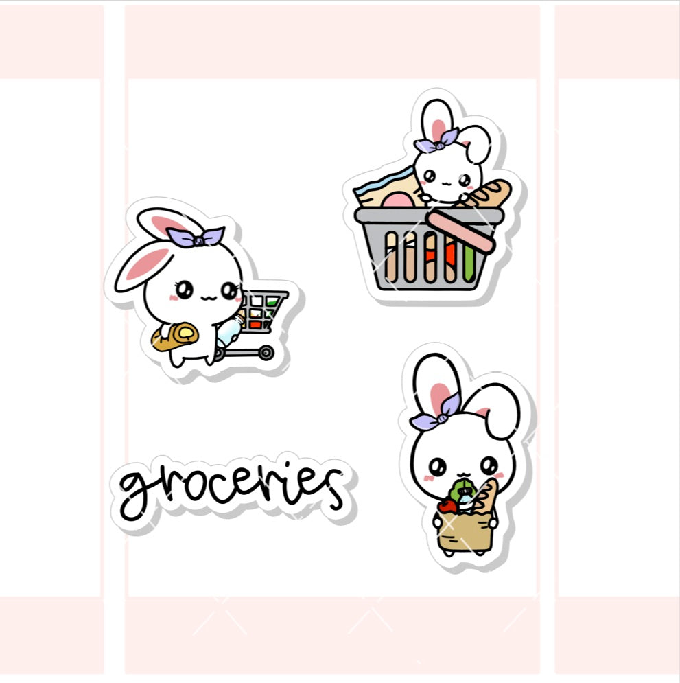 Grocery Shopping Stickers